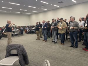 Photo of the polymer activity at the 2025 workshop